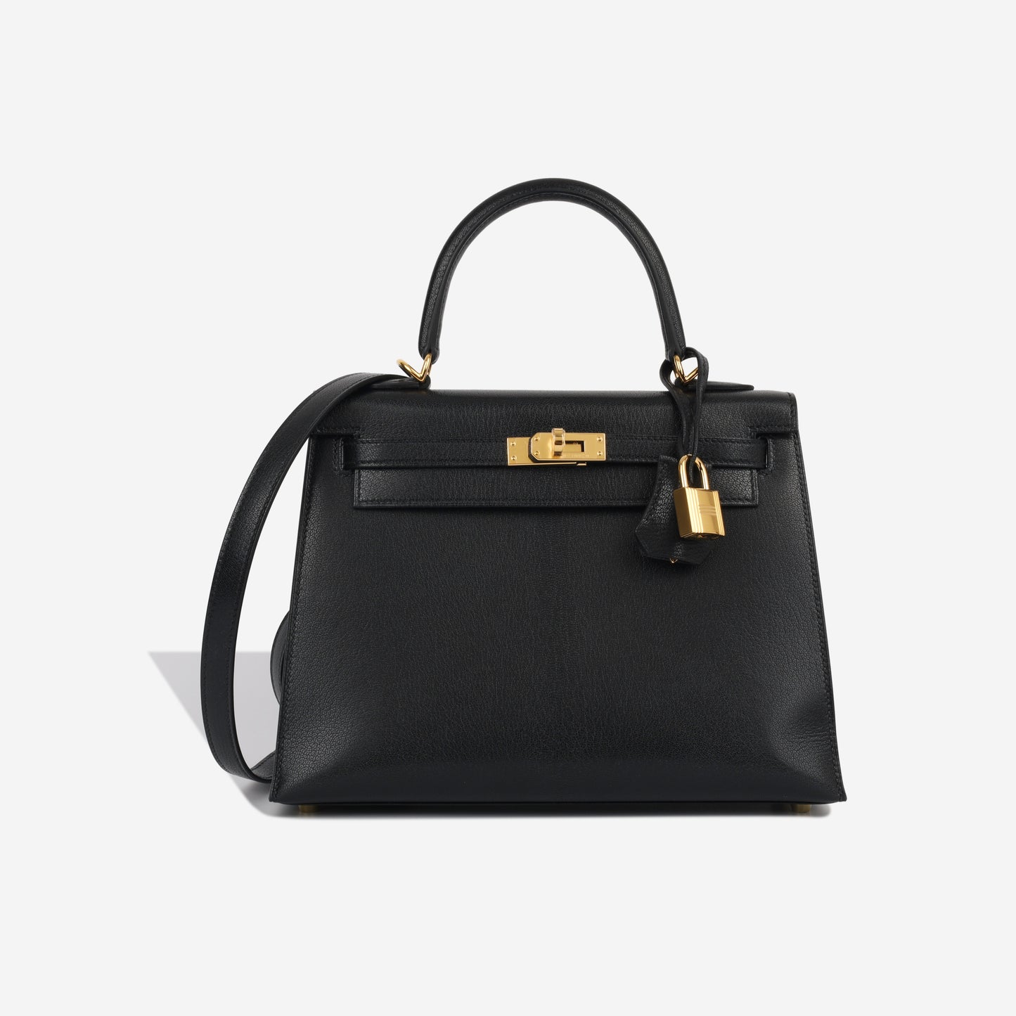 Kelly 25 - Noir Chèvre GHW