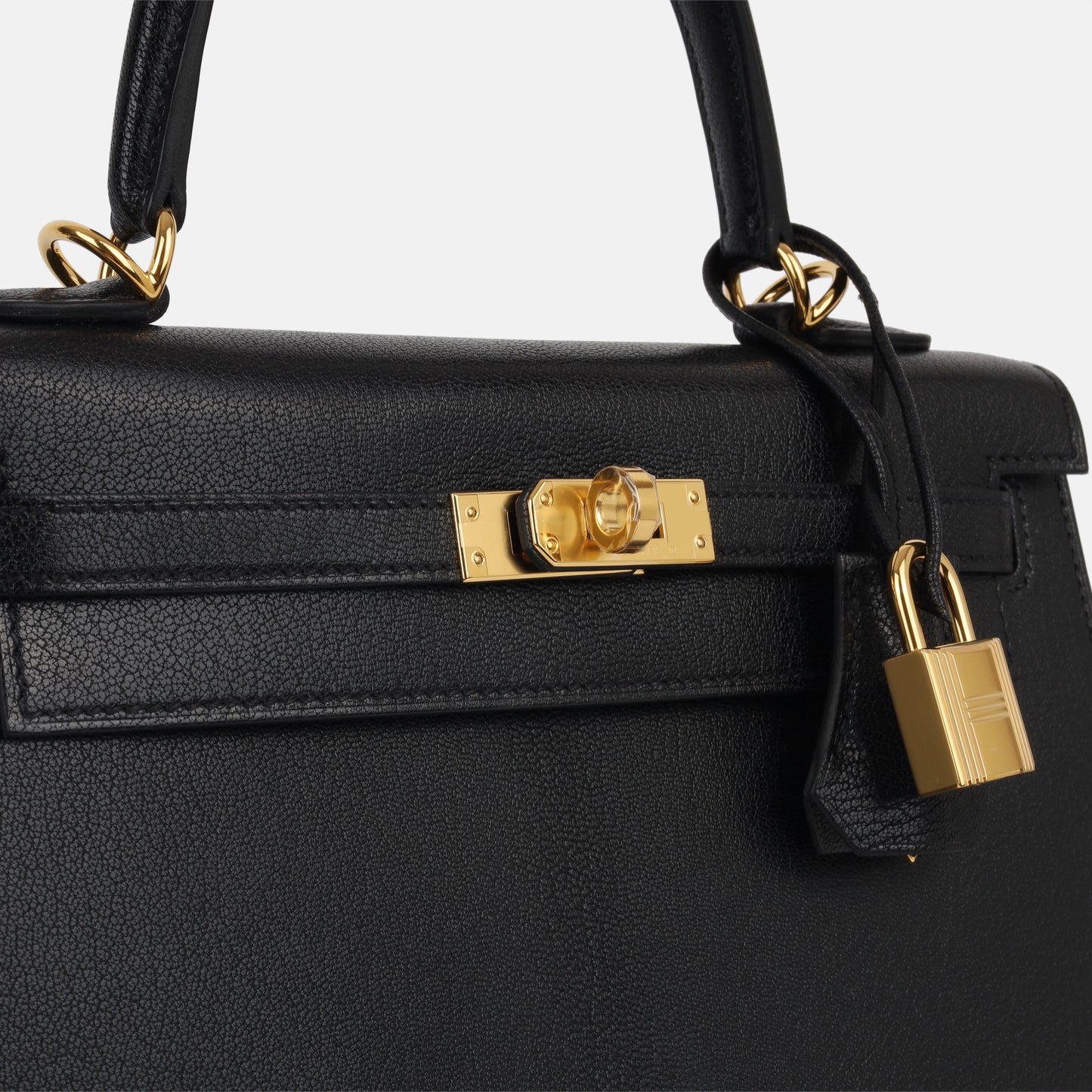 Kelly 25 - Noir Chèvre GHW