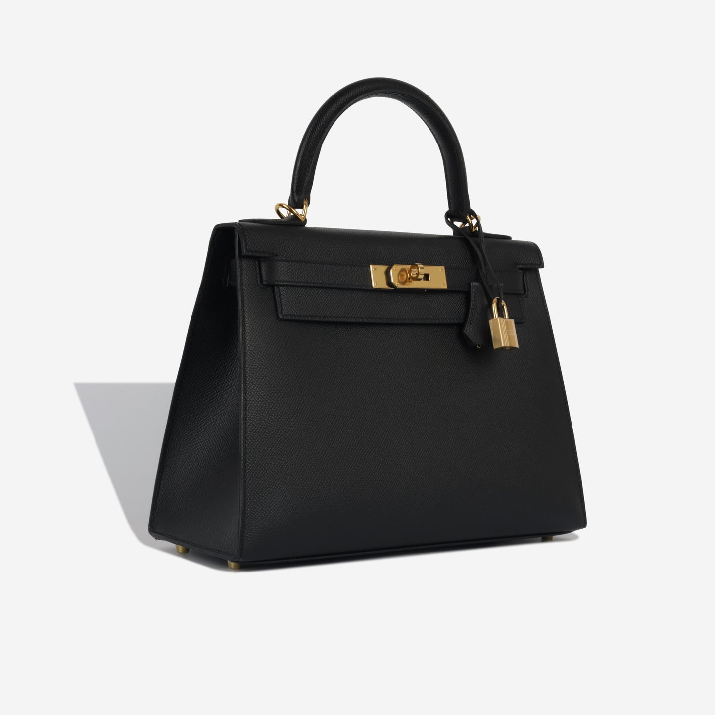 Kelly 28 - Noir Epsom GHW