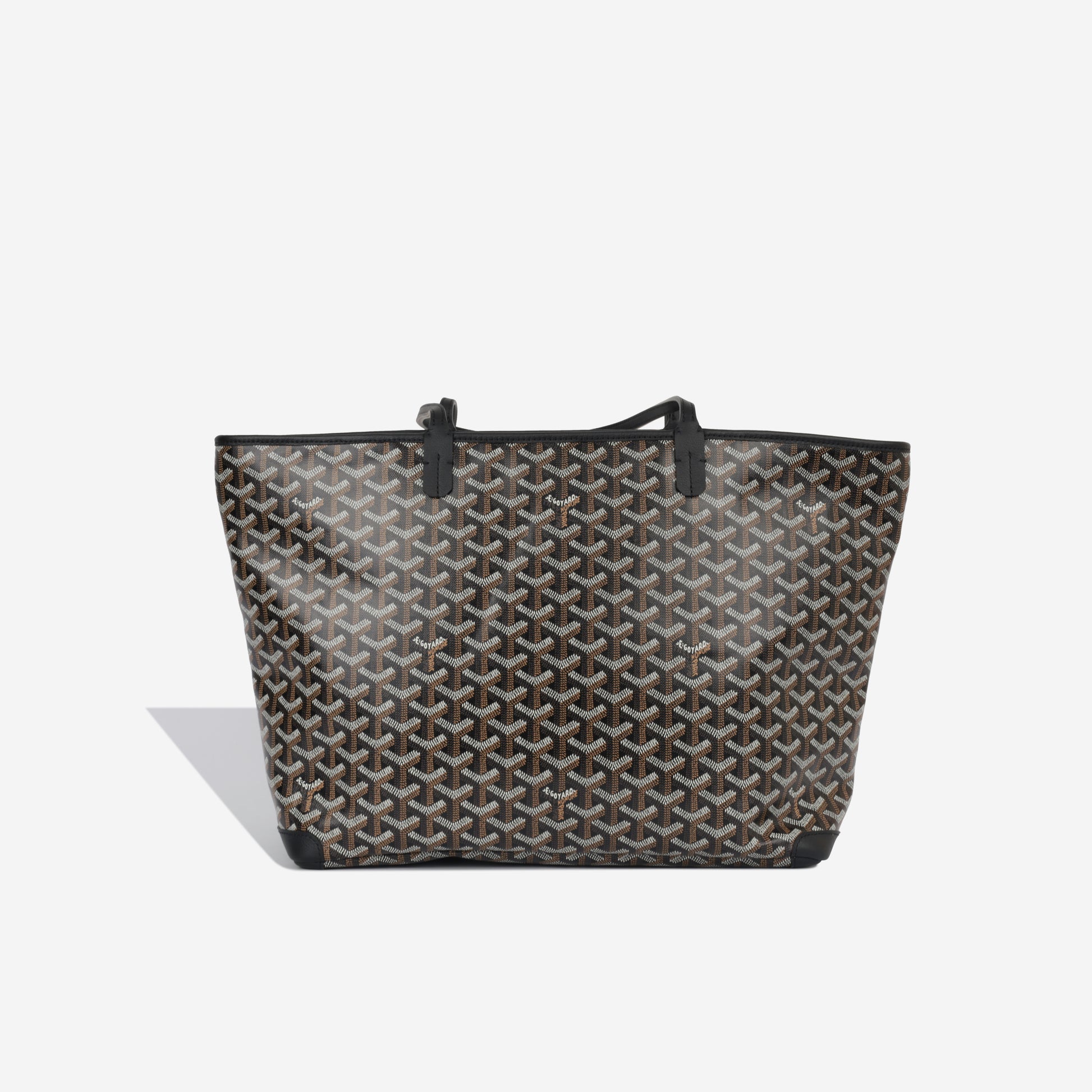 Goyard Artois MM Black Goyardine Pre Loved – Bagista