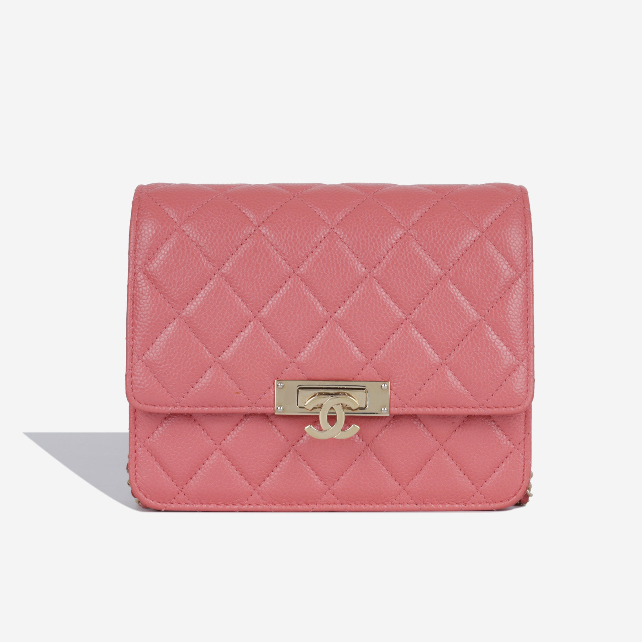 Chanel Pink Caviar Leather Reissue Wallet on Chain (WOC) Q6BATP0FPB000