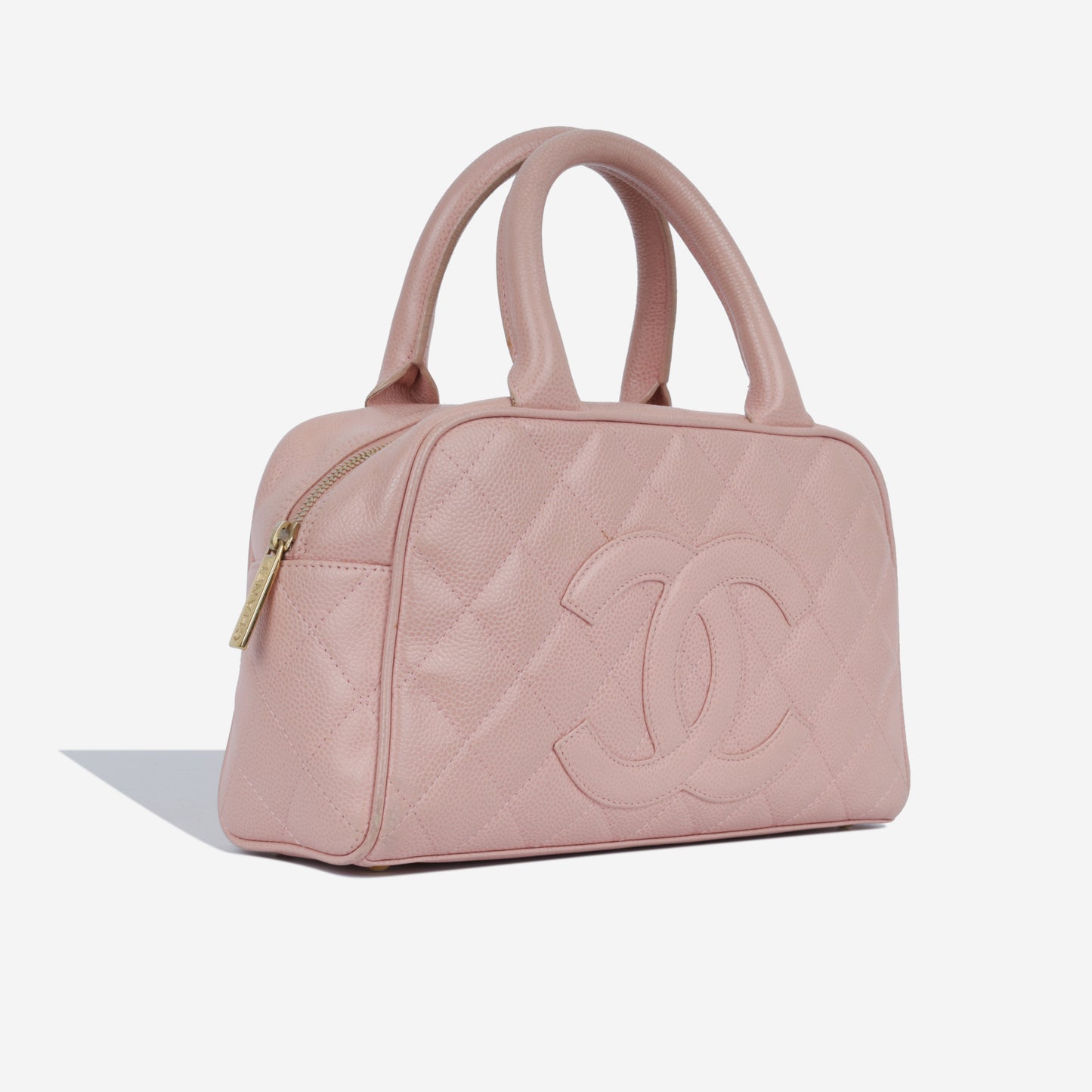 Vintage Quilted Bowler Tote - Bagista