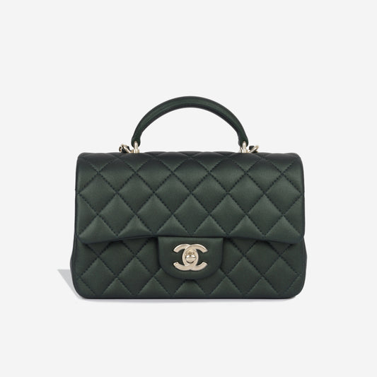 Mini Flap Bag With Top Handle