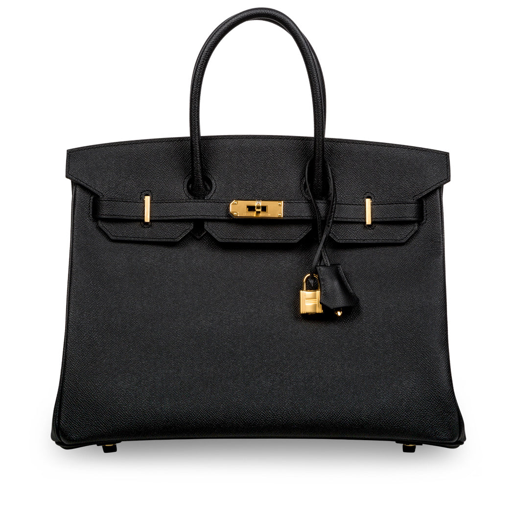 Birkin 35 - Noir Epsom - GHW