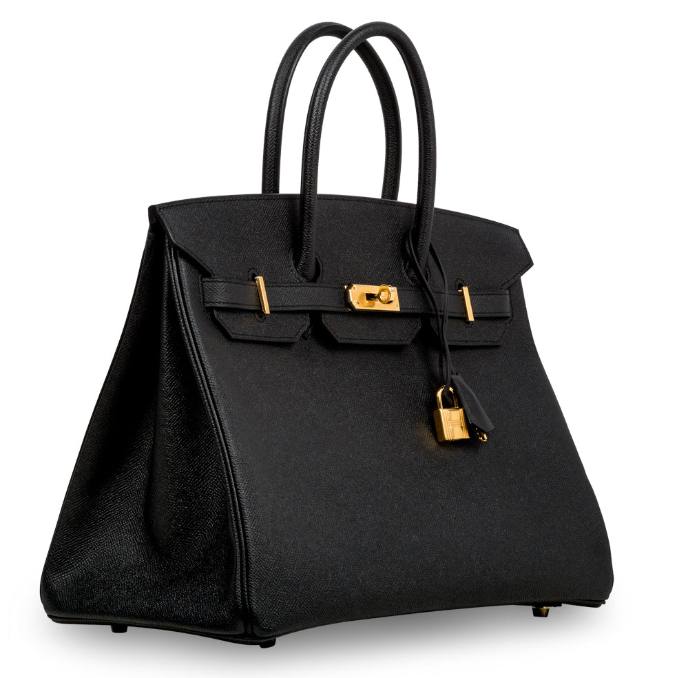 Birkin 35 - Noir Epsom - GHW