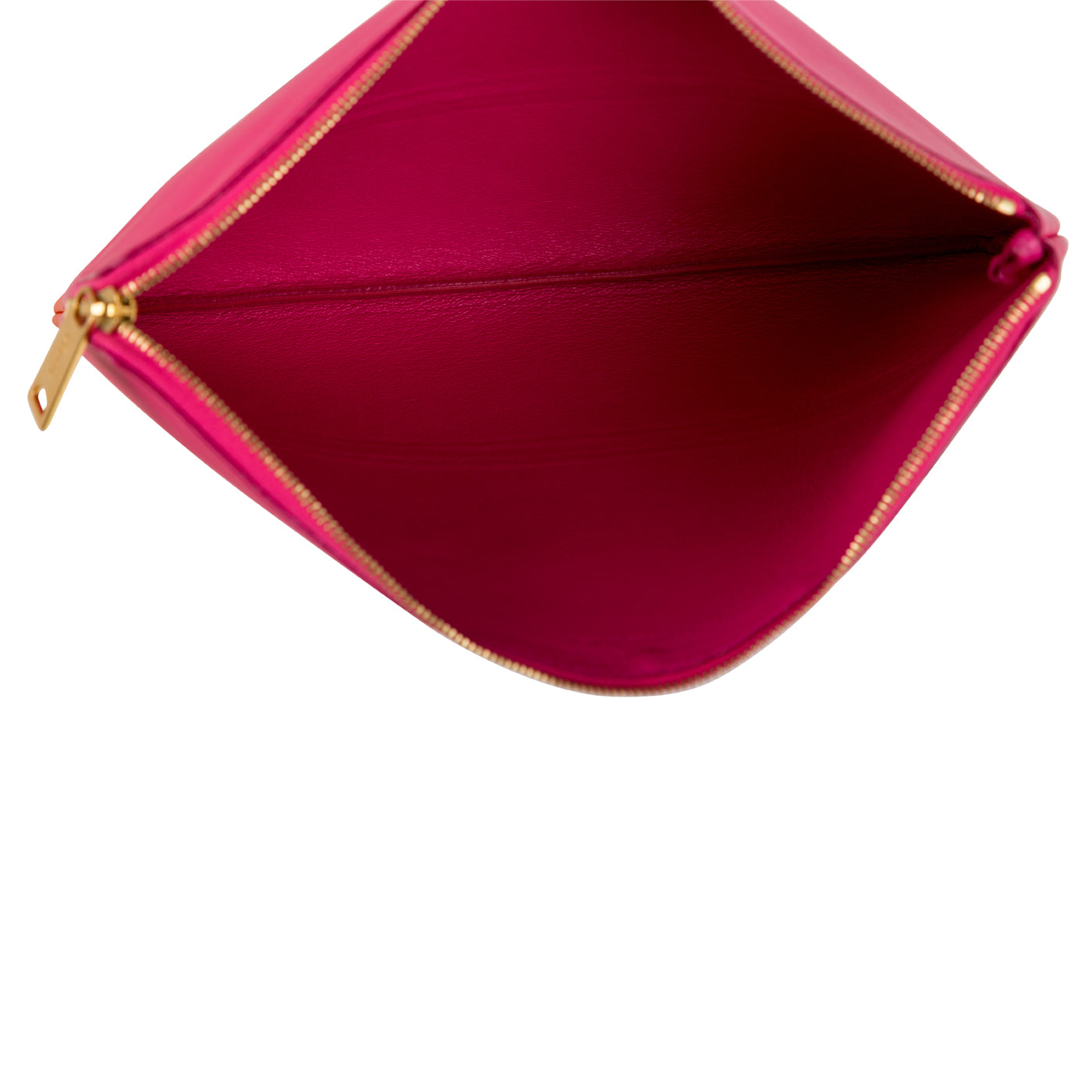 Bi-colour Leather Pouch