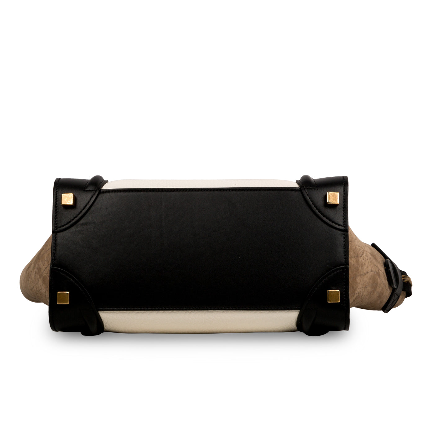 Micro Luggage Tote - Tri-colour