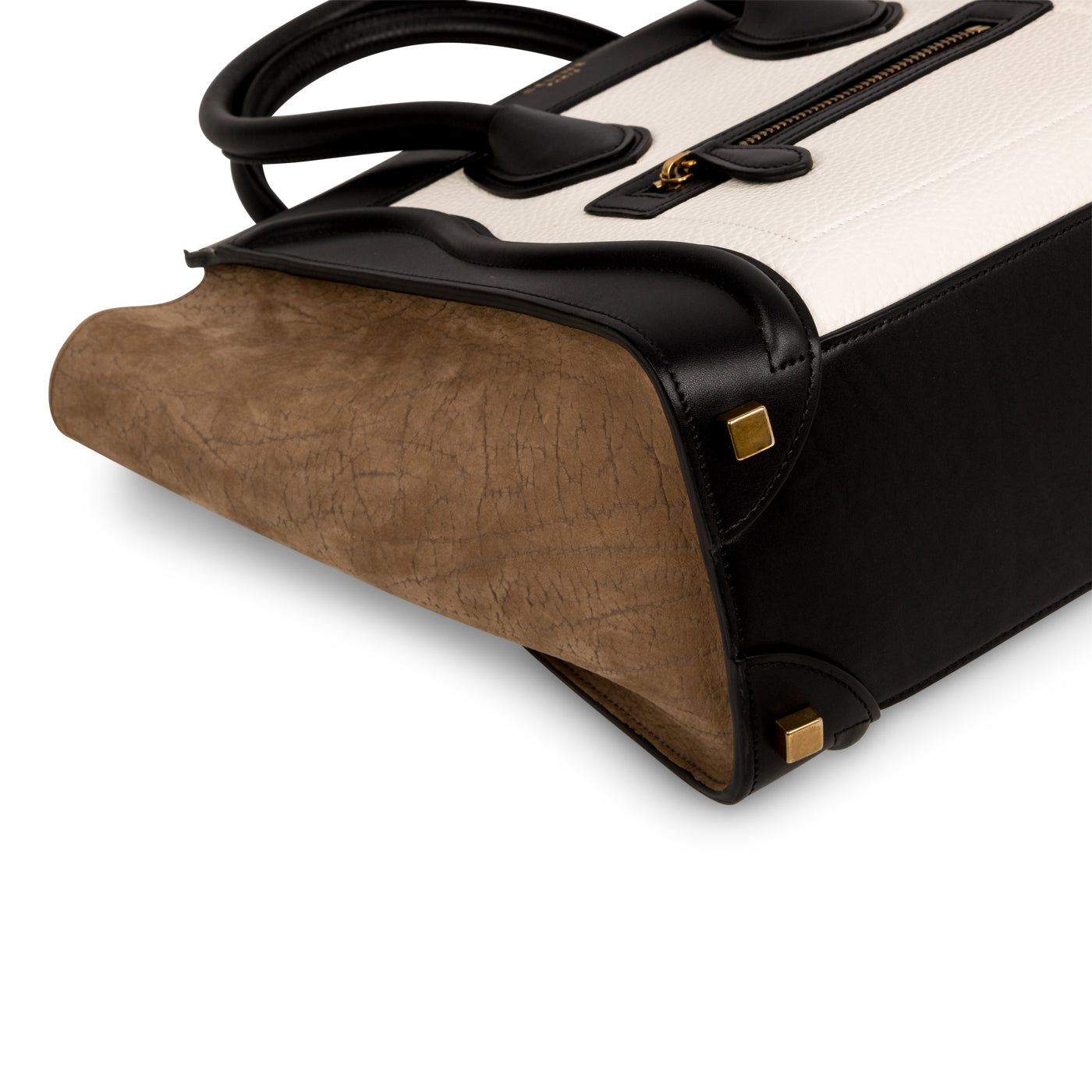 Micro Luggage Tote - Tri-colour