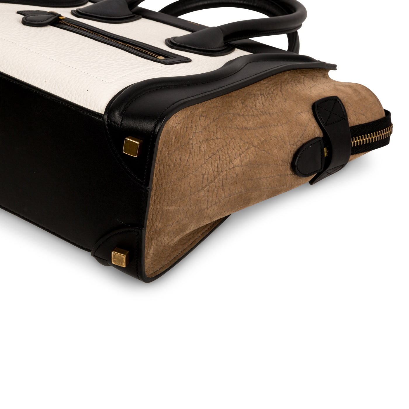 Micro Luggage Tote - Tri-colour