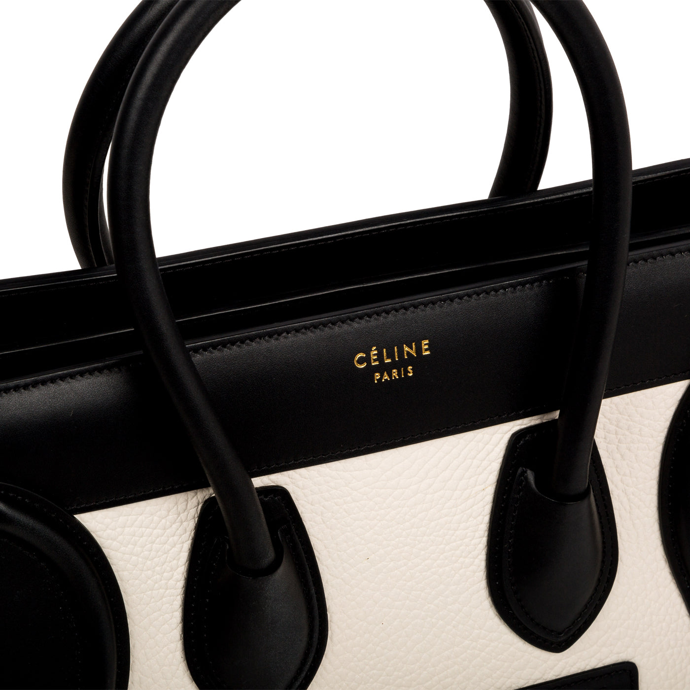 Micro Luggage Tote - Tri-colour