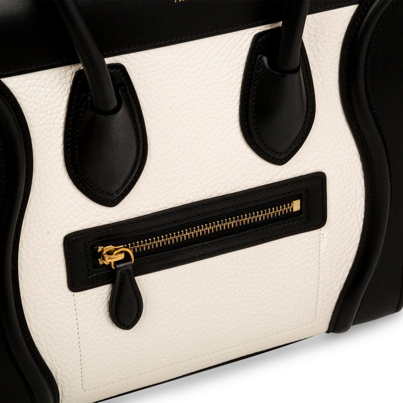 Micro Luggage Tote - Tri-colour