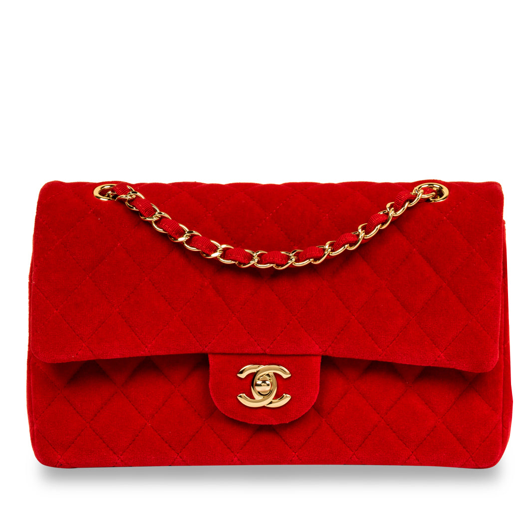 Classic Flap Bag - Medium - Velvet