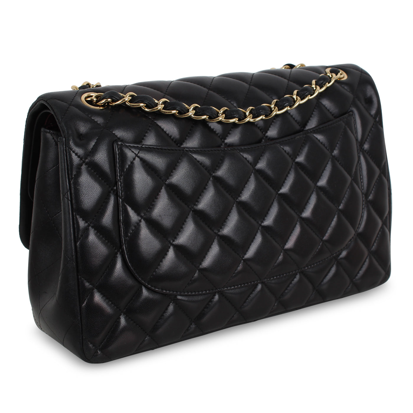 Classic Flap Bag - Black Jumbo