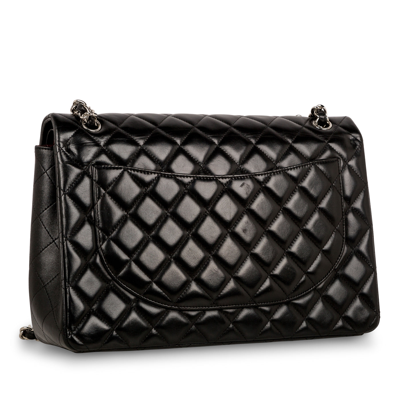 Classic Flap Bag - Black Maxi