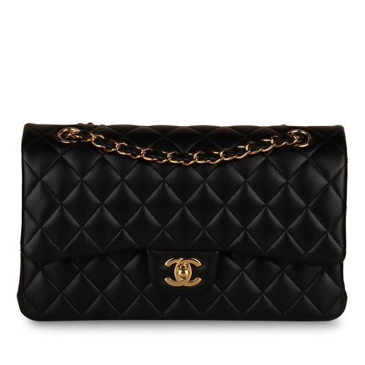 Classic Flap Bag Medium - Black Lambskin