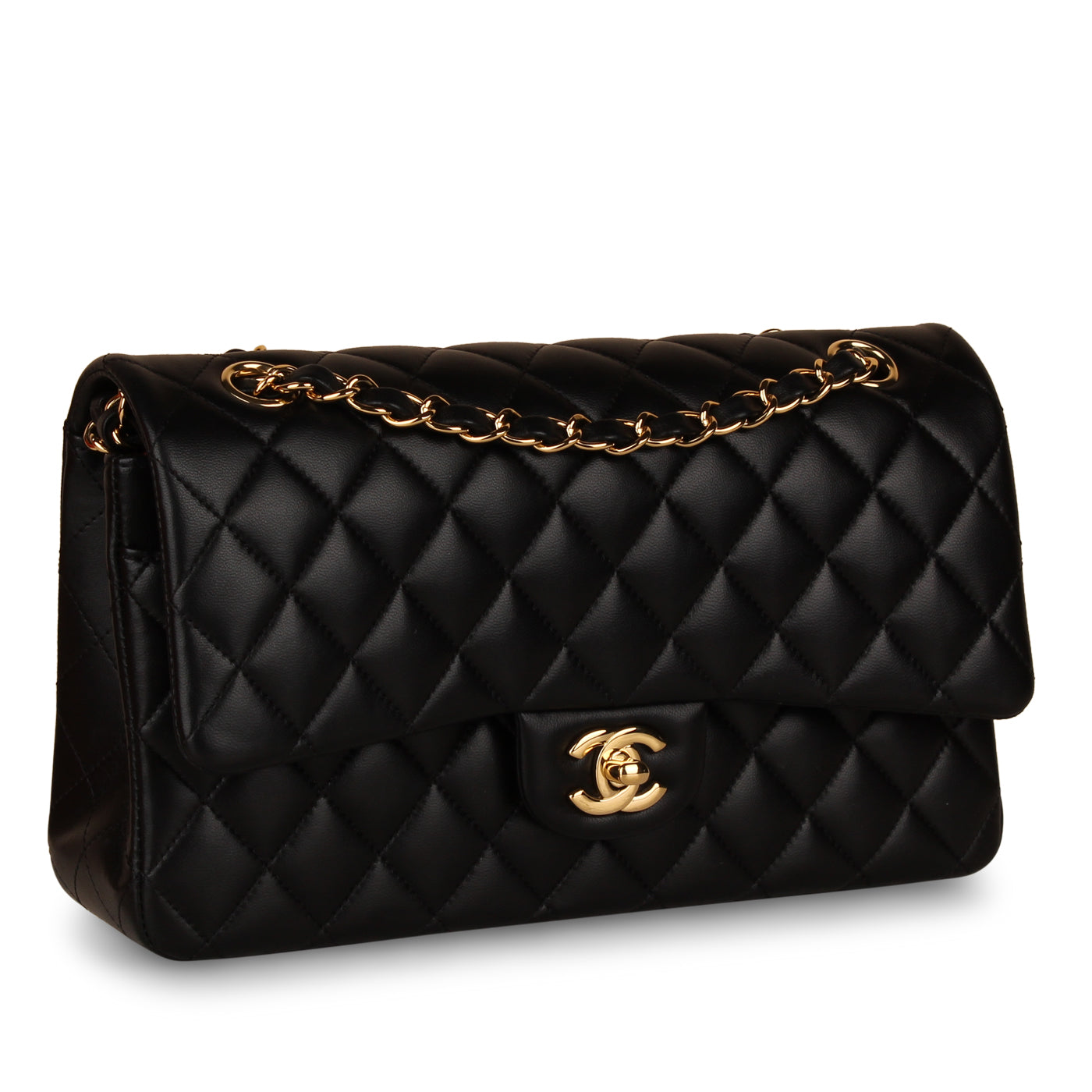 Classic Flap Bag Medium - Black Lambskin