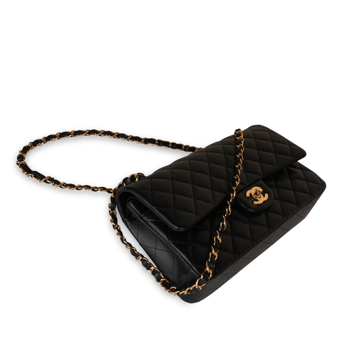 Classic Flap Bag Medium - Black Lambskin