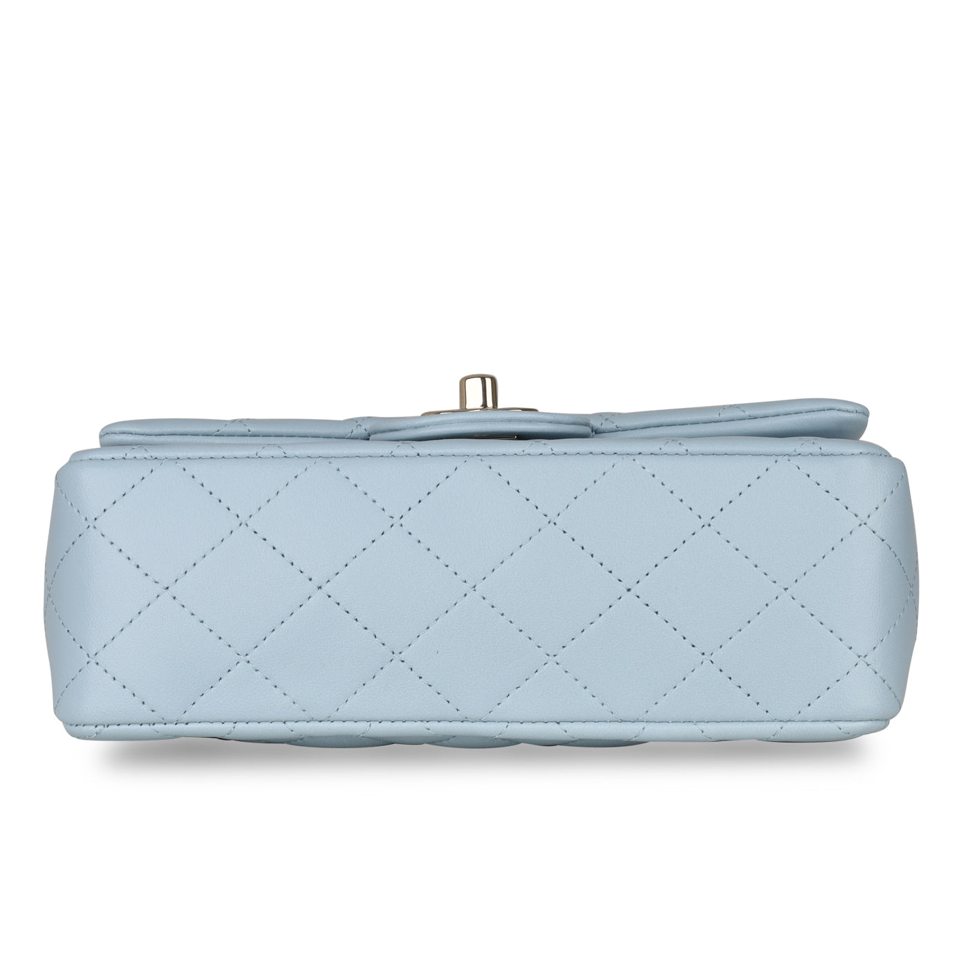 Chanel 2018 Tweed New Mini Flap Bag - Blue Mini Bags, Handbags - CHA297330