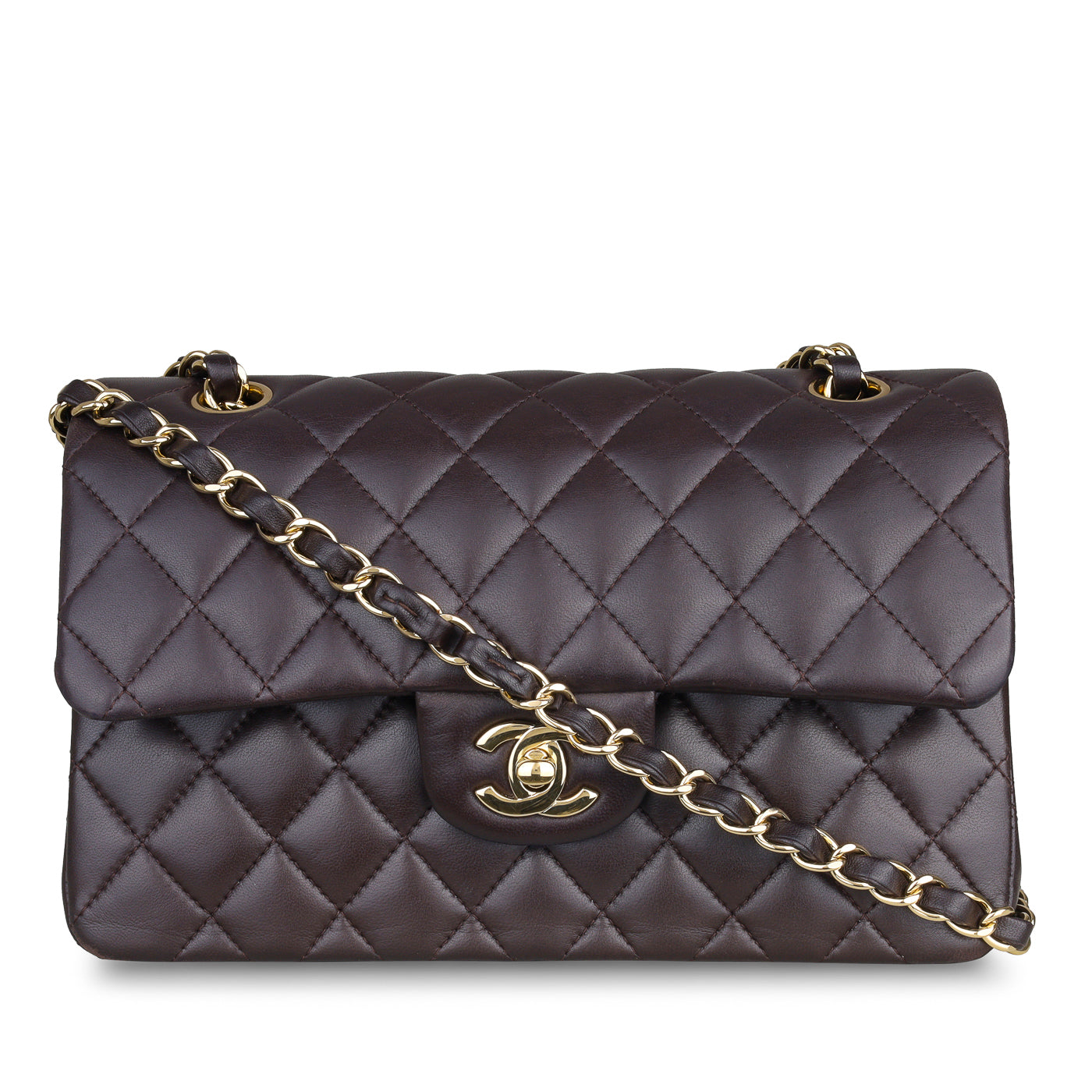 Chanel Brown Medium Caviar Classic Double Flap Bag Chanel | TLC