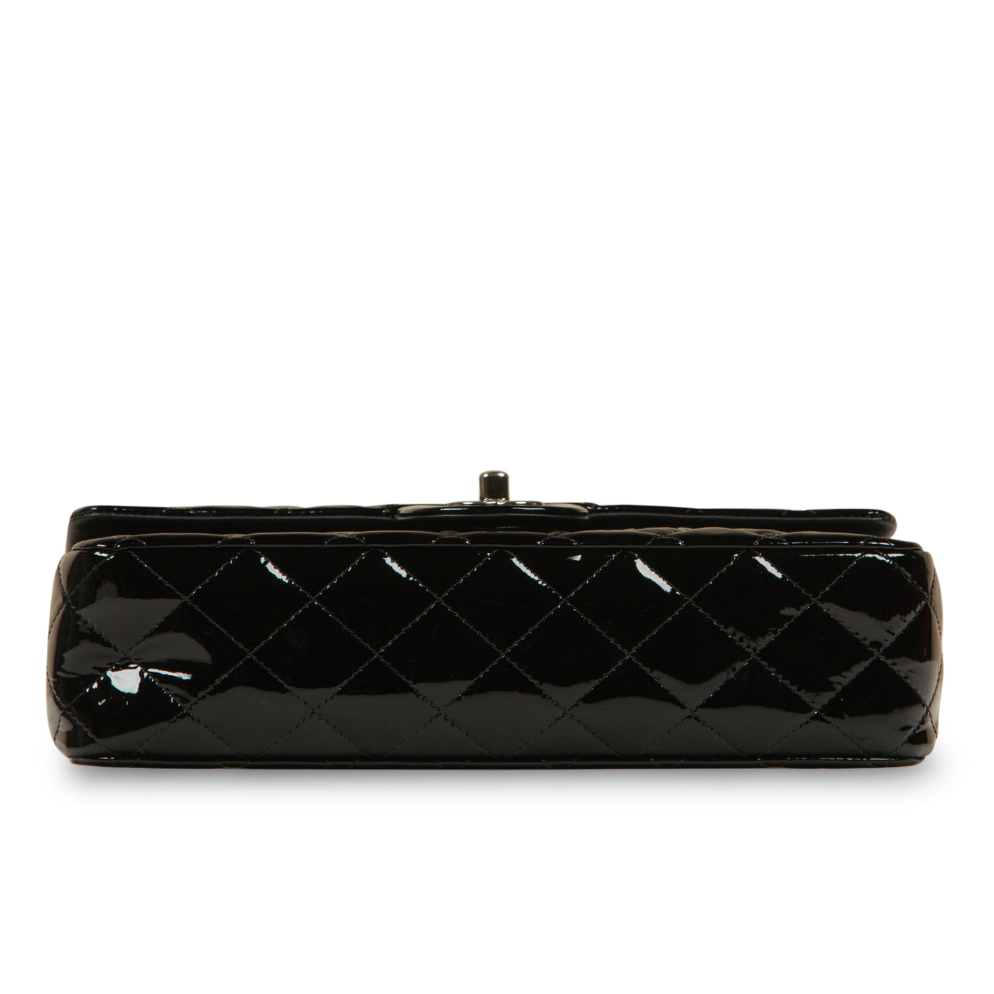 Classic Flap Bag - Medium - Patent Black