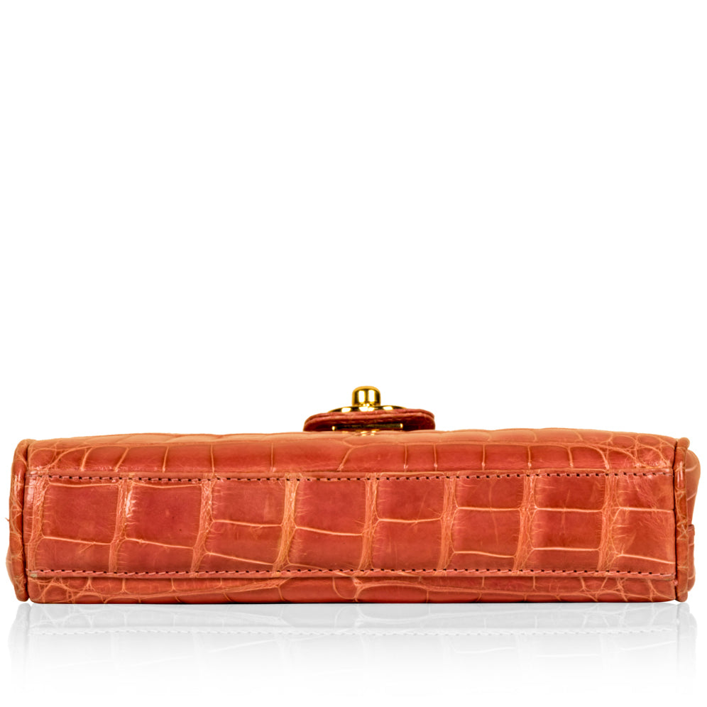 Pouch on Chain - Crocodile