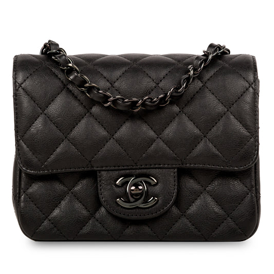 Classic Flap Bag - Mini Square - So Black