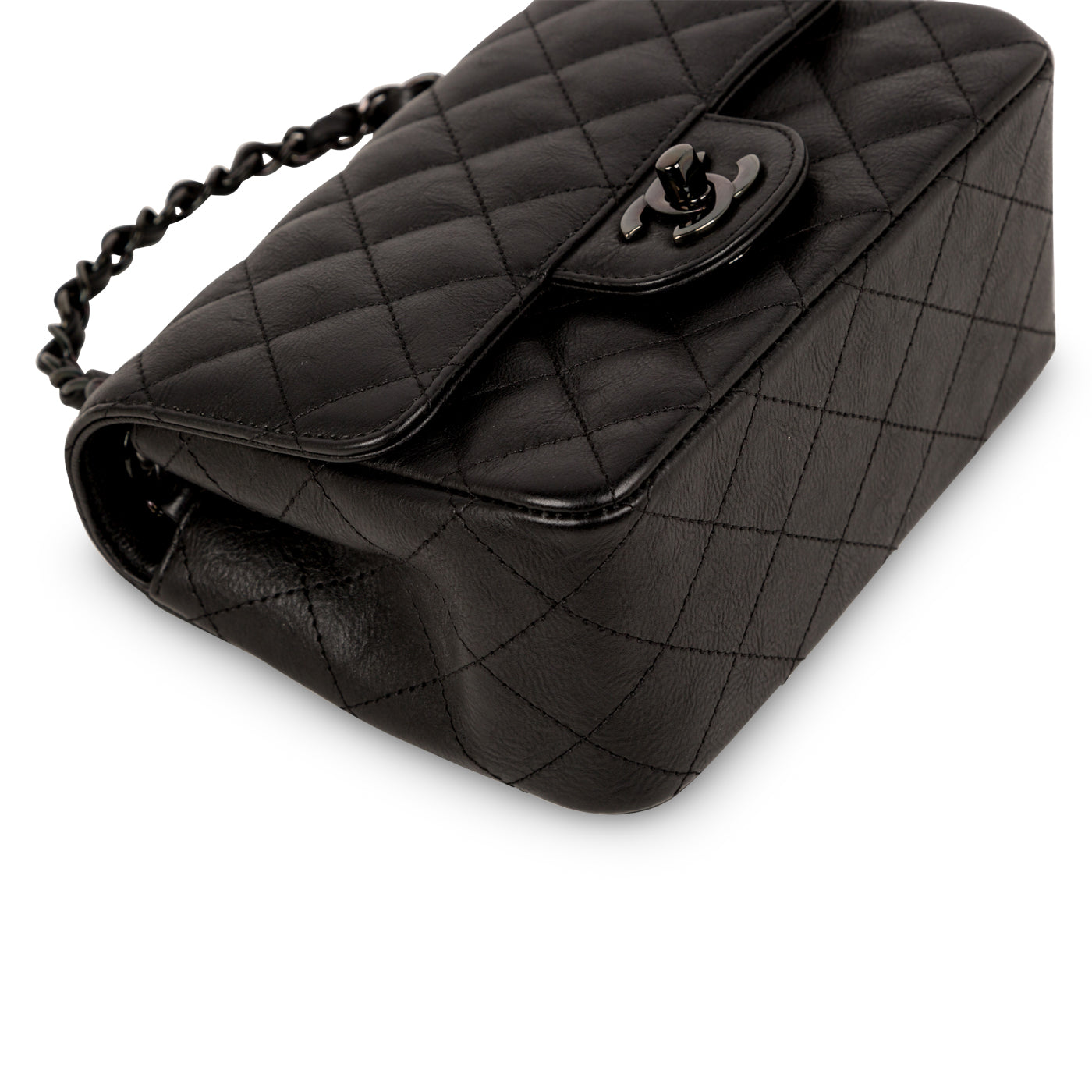 Classic Flap Bag - Mini Square - So Black