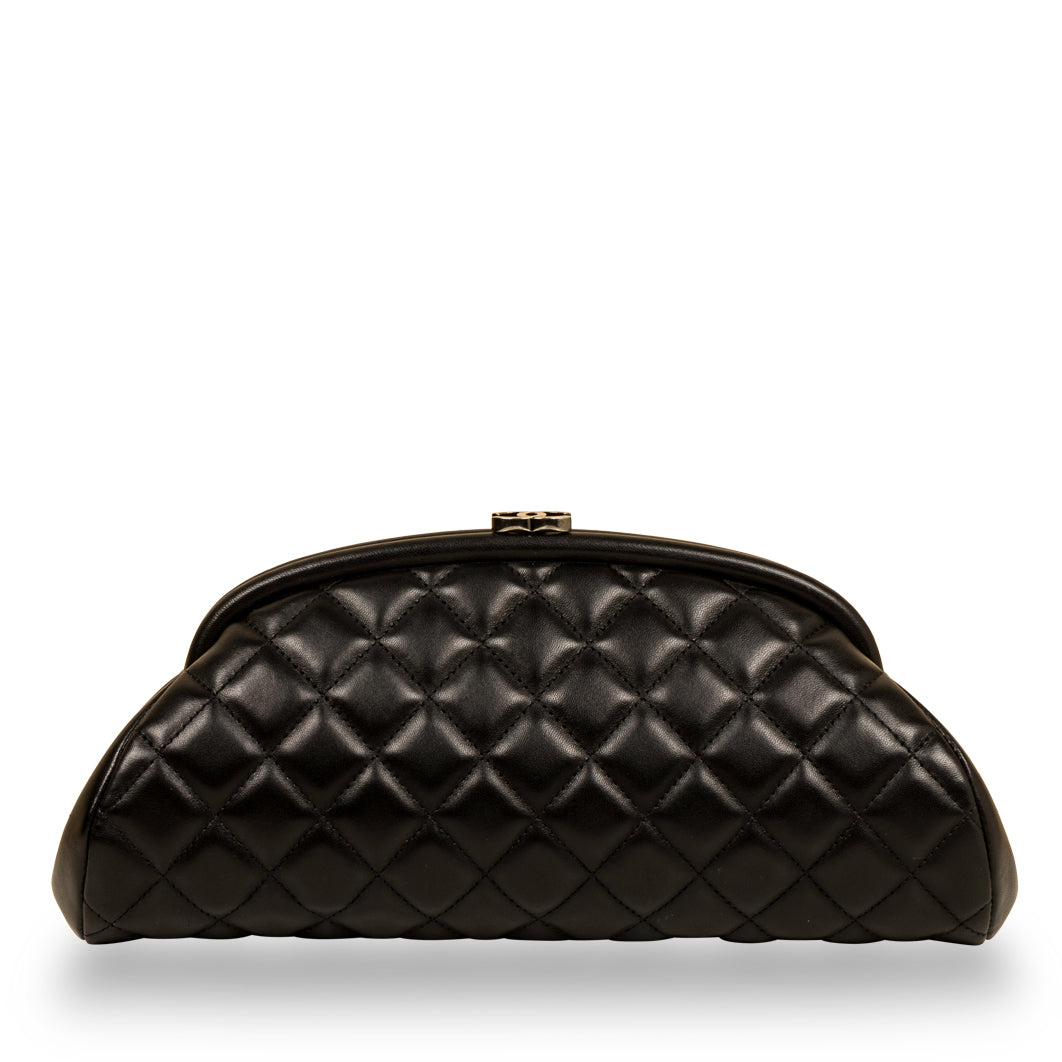 Timeless Half Moon Clutch