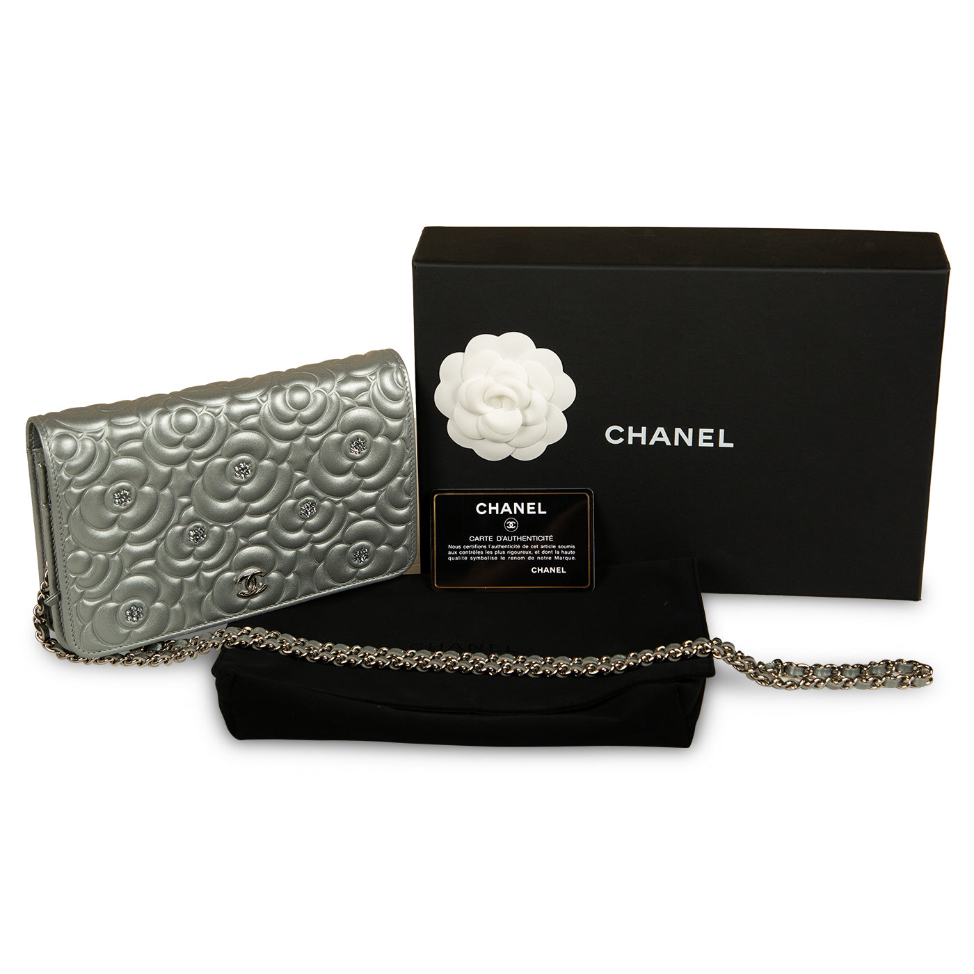 Chanel belt lambskin pearl - Gem
