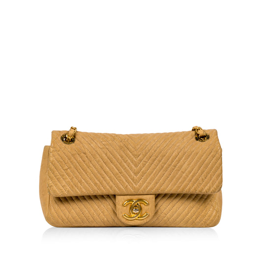 Chevron - Single Flap Bag