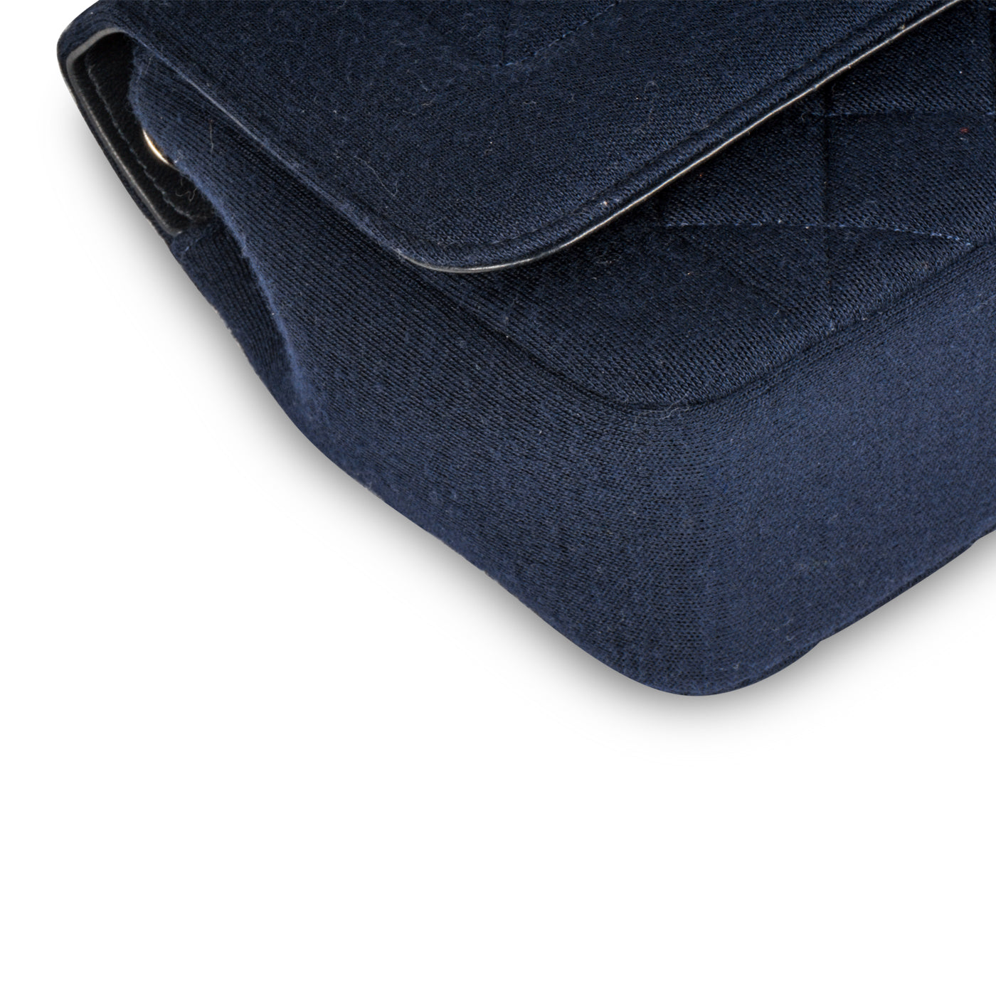 Classic Flap Bag - Jersey Fabric - Navy