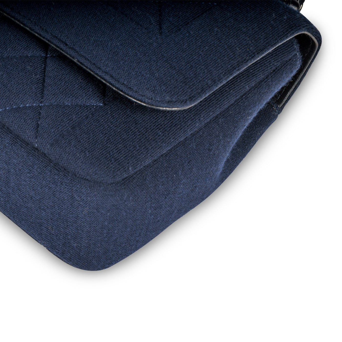 Classic Flap Bag - Jersey Fabric - Navy