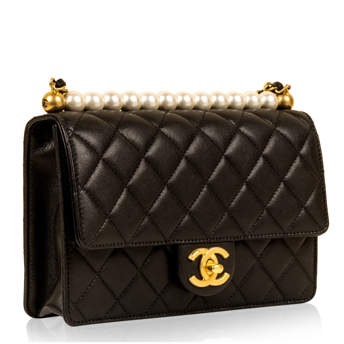 Chanel SS19 Flap Bag With Pearls  BAGAHOLICBOY