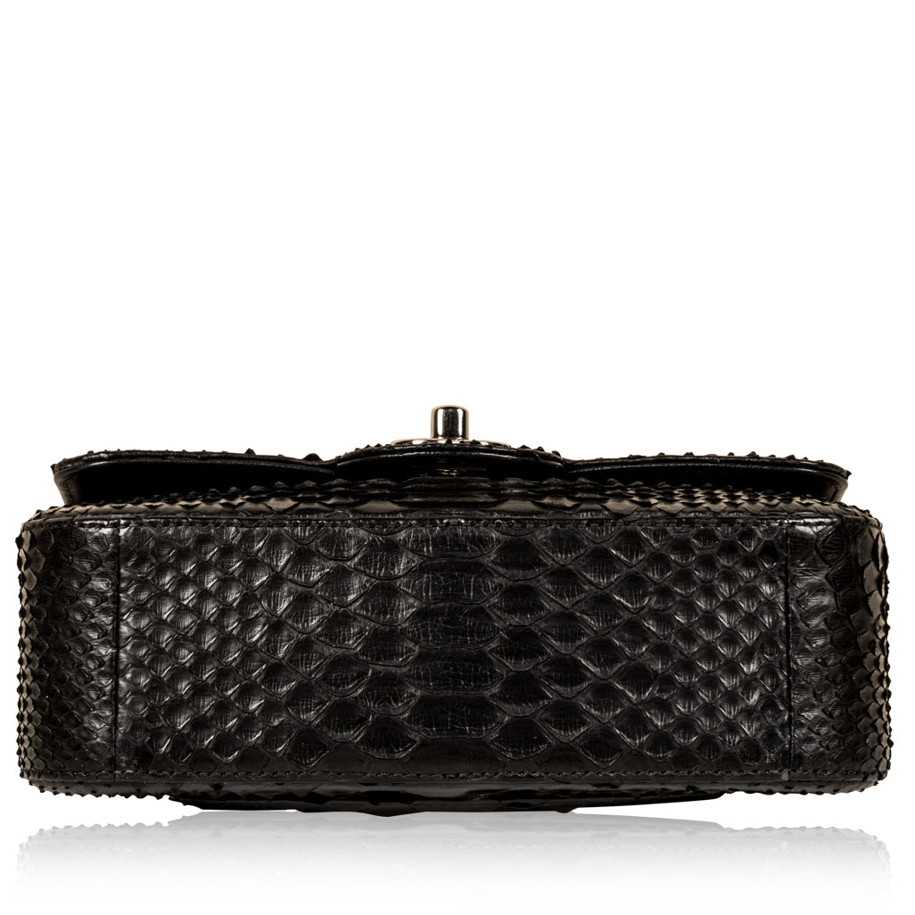 Chanel - Classic Flap Bag - Mini Rectangular - Python - Pre-Loved