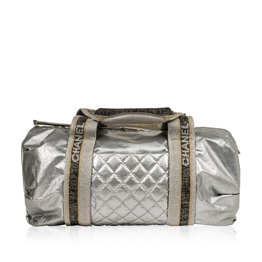 Vintage Boston Bowler Tote