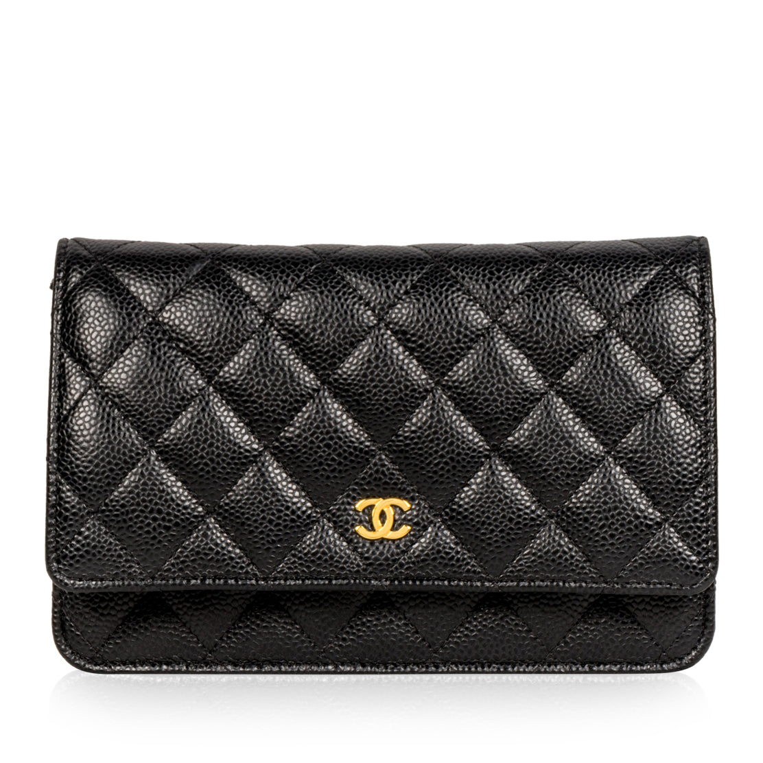 Chanel - Wallet on Chain - Gold Hardware - Caviar – Bagista