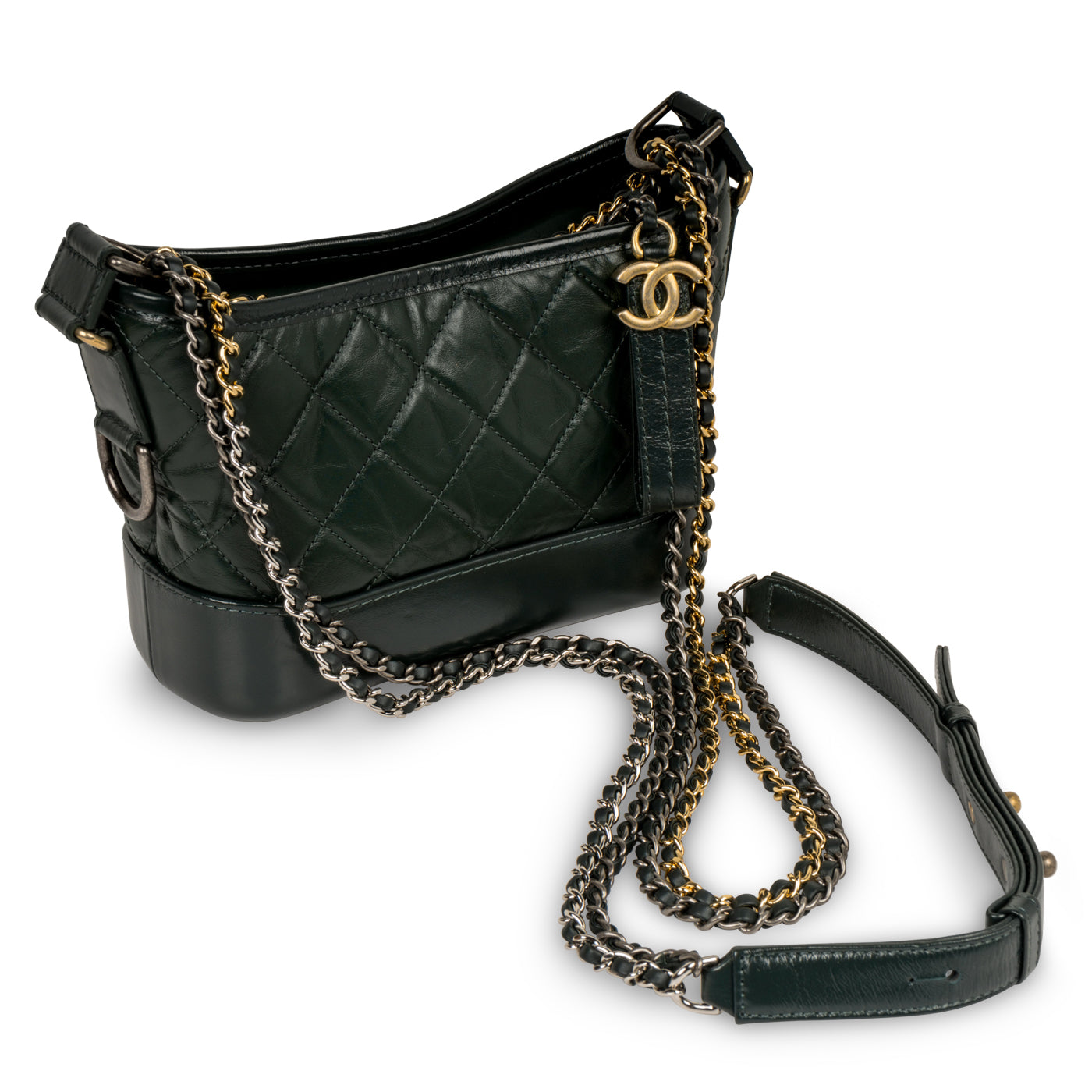 Chanel - Gabrielle Small - Green - New