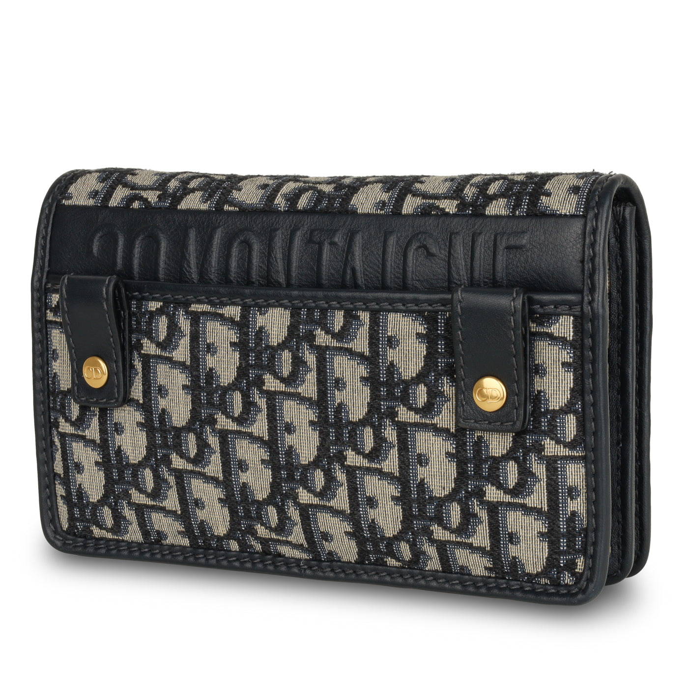 Two in One Montaigne Pouch - Oblique Canvas