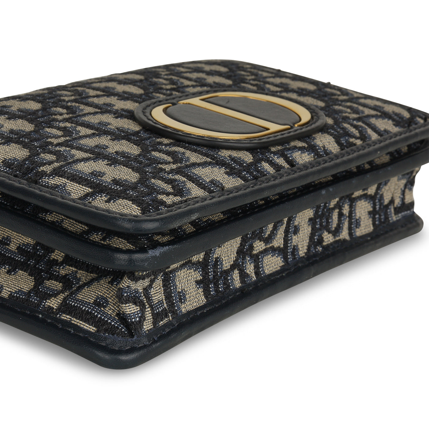 Two in One Montaigne Pouch - Oblique Canvas