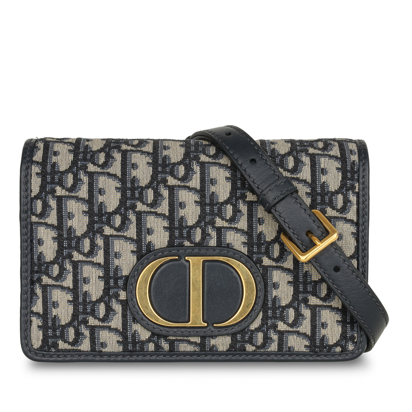 Two in One Montaigne Pouch - Oblique Canvas