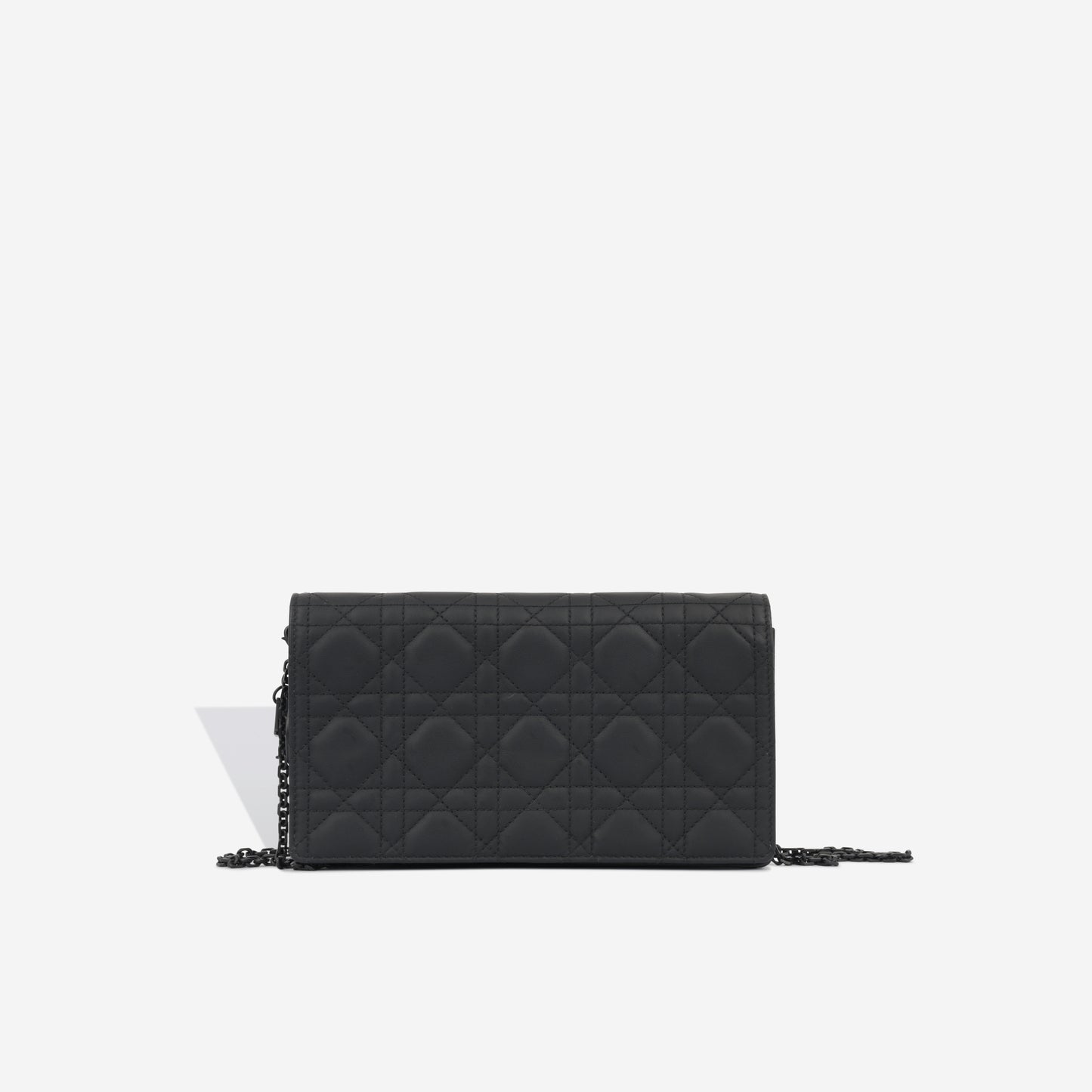 Lady Dior Pouch - Matte Black
