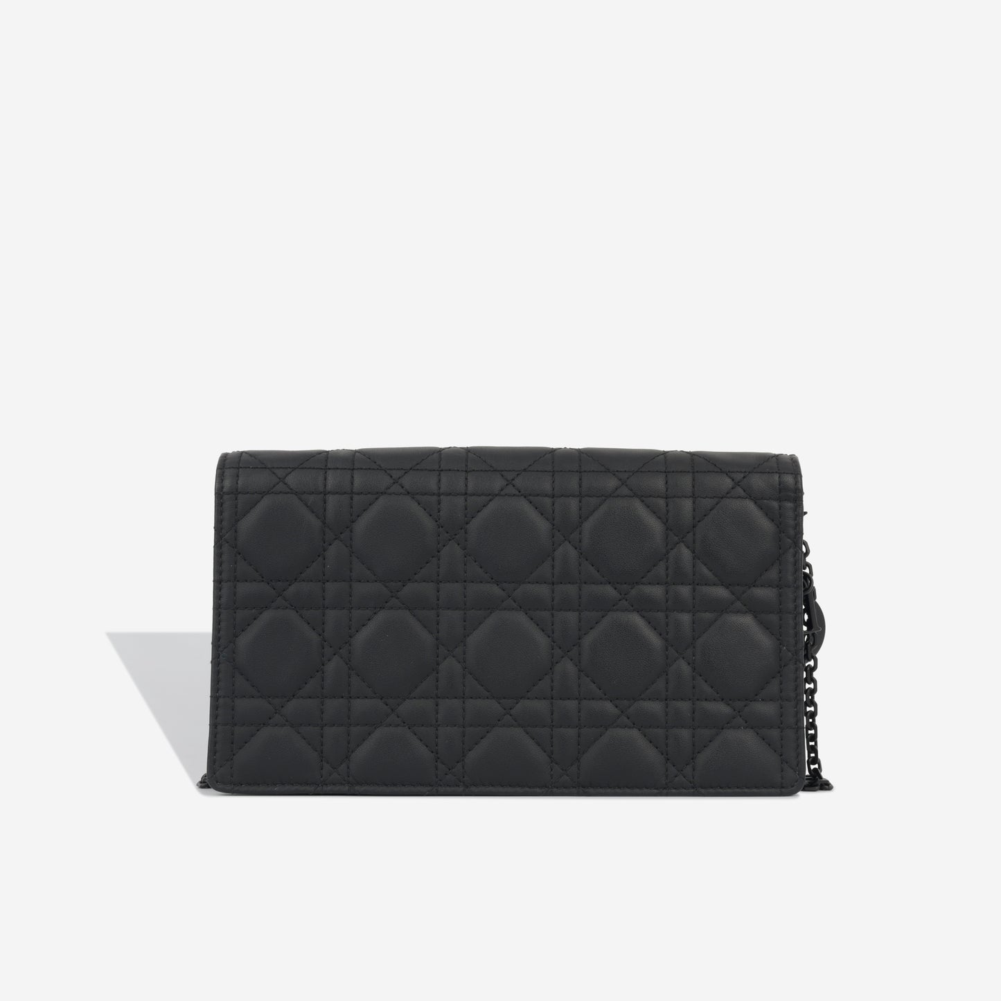 Lady Dior Pouch - Matte Black