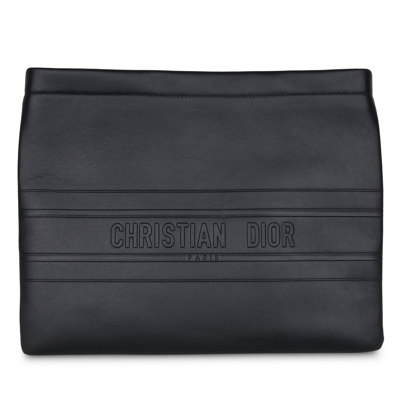 Black Zipped Pouch