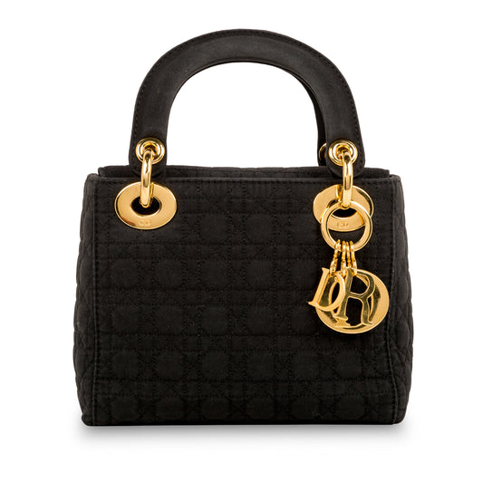 Lady Dior - Mini - Satin Black