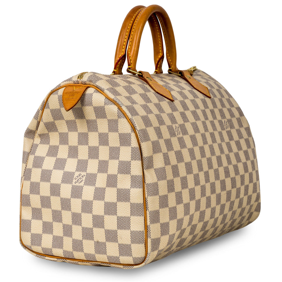 Speedy 35 - Damier Azur