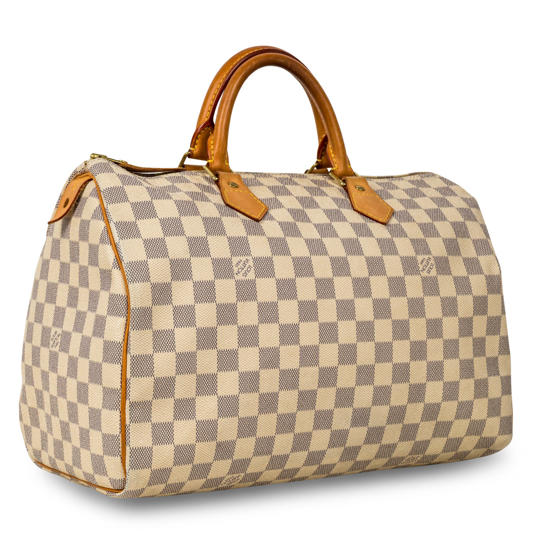 Speedy 35 - Damier Azur