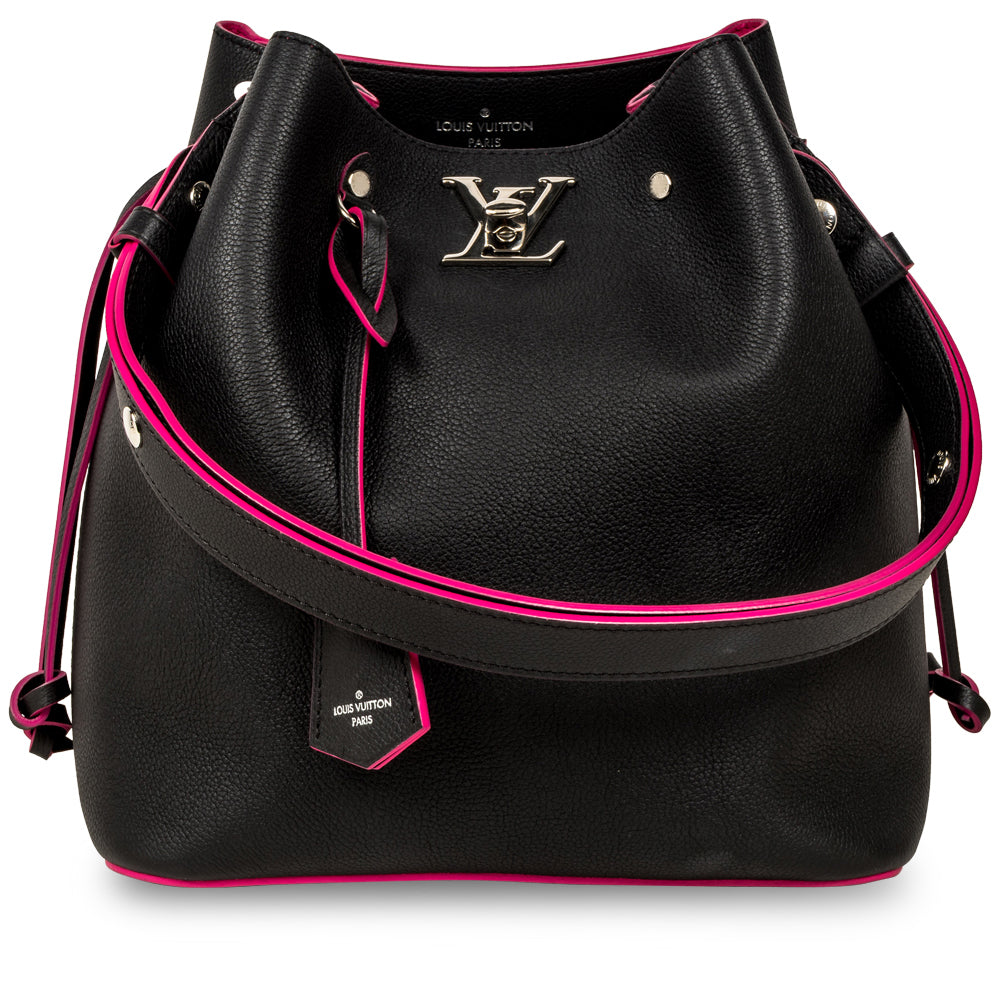 louis vuitton black and pink