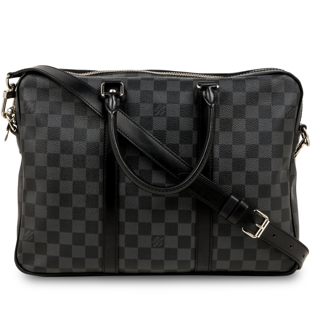 Porte Documents - Damier Graphite