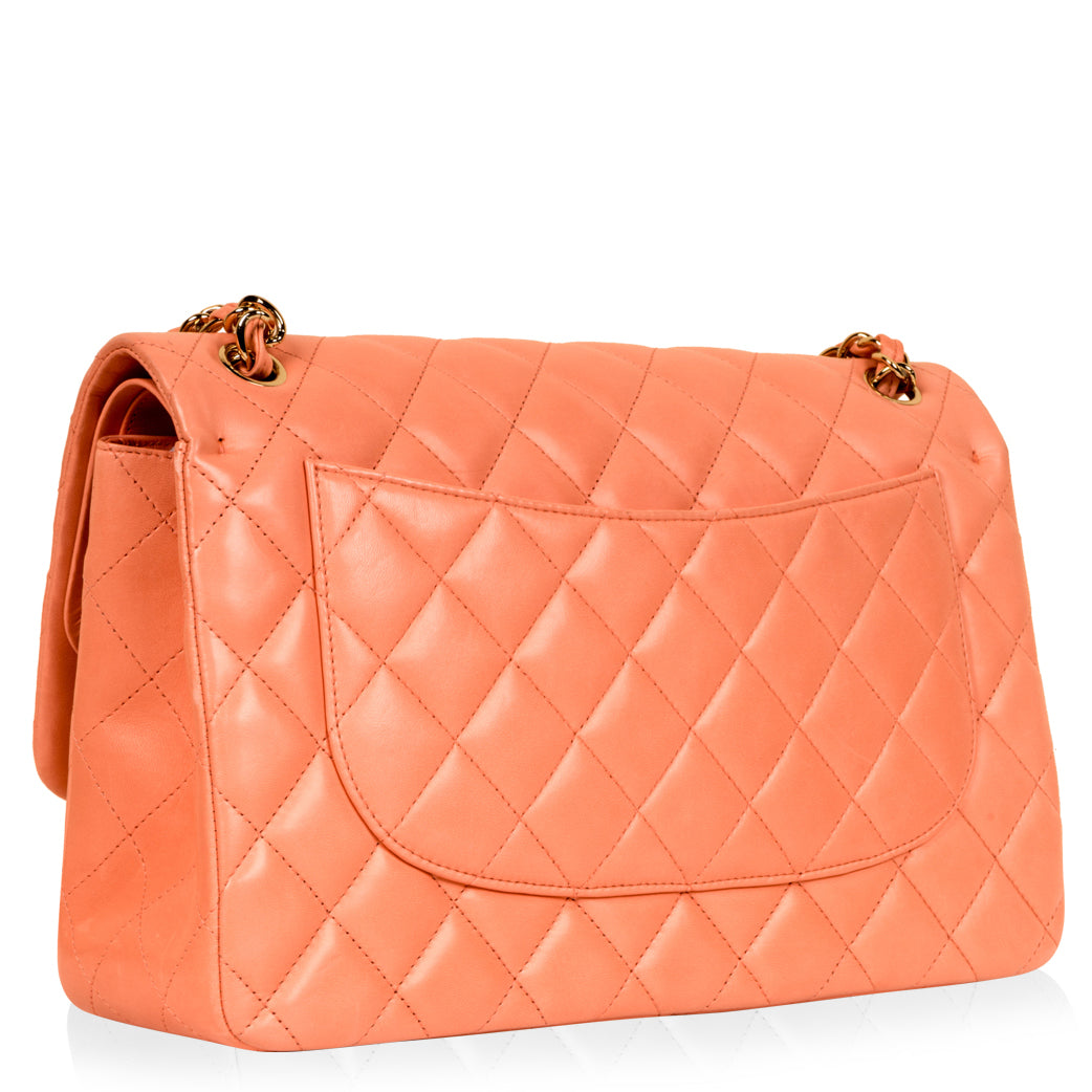 Classic Flap Bag - Jumbo - Peach