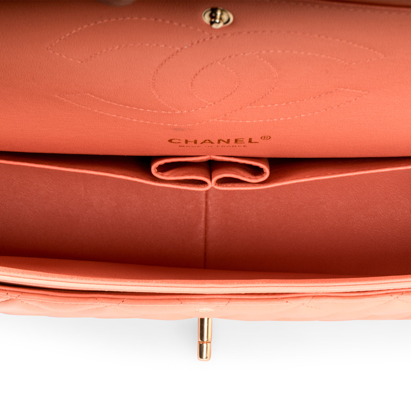 Classic Flap Bag - Jumbo - Peach